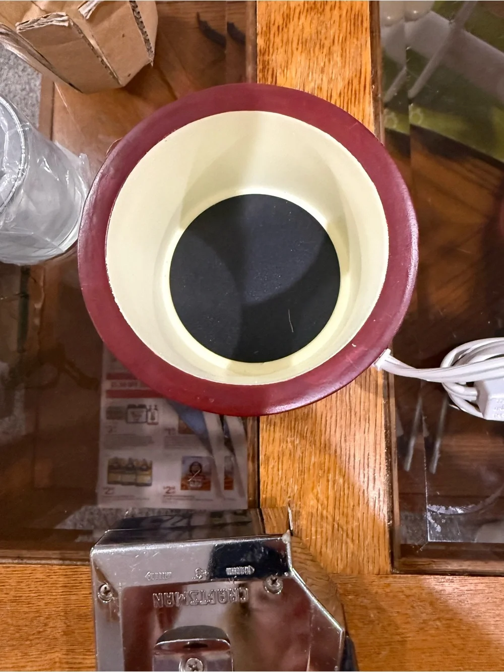 Jim Shore Christmas Electric votive Candle Warmer New